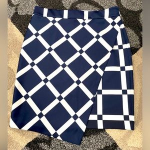 NYCC BLUE AND WHITE SKIRT